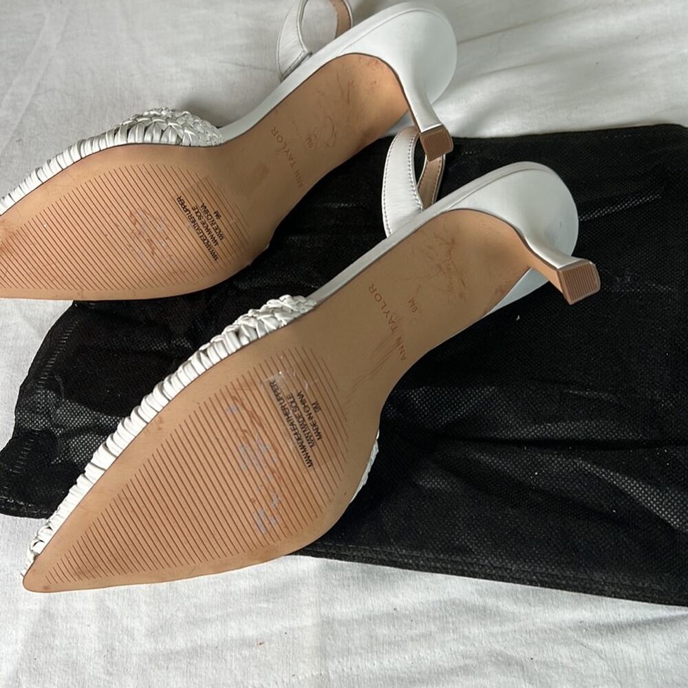 NEW  strap white Loft shoes size 9m - Picture 4 of 8